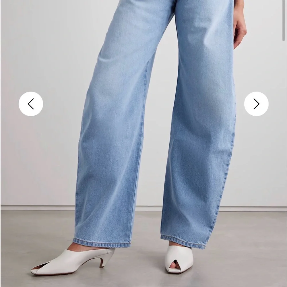 BNWT Alaia Spike 55 Leather Peep-Toe Mules in White Size 38 - Picture 8 of 10